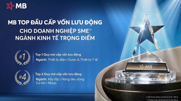 MB cấp vốn lưu động cho doanh nghiệp SME ngành trọng điểm