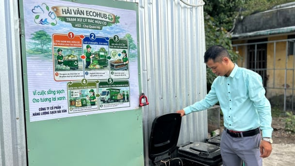 Kinh tế tuần hoàn từ rác thải ở chợ dân sinh