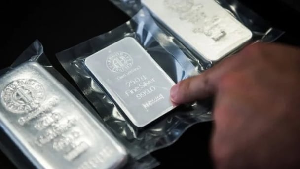 Giá bạc hôm nay 16/6: Điều chỉnh giảm