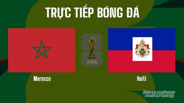 Nhận định, trực tiếp Marocco vs Haiti trên VTV2 tại World Cup 2026 ngày 25/6/2026