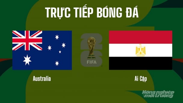 Nhận định, trực tiếp Australia vs Ai Cập trên VTV3 tại World Cup 2026 ngày 4/7/2026