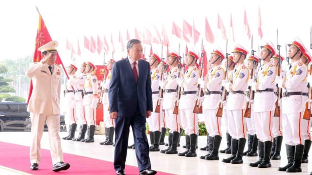 Tổng Bí thư, Chủ tịch nước dự lễ kỷ niệm 80 năm Ngày truyền thống lực lượng An ninh nhân dân