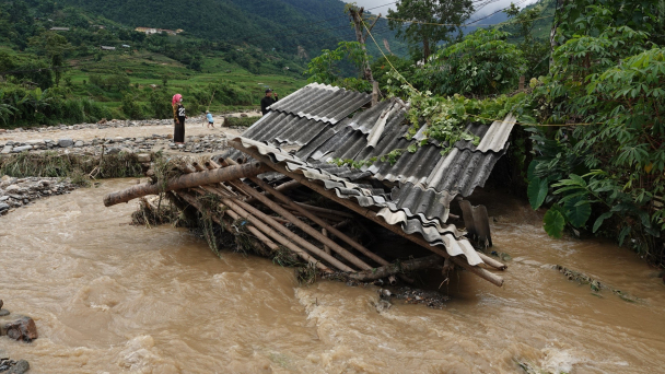 Yên Bái: 13 nhà dân bị thiệt hại cho mưa lũ, sạt lở
