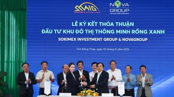 NovaGroup và Sokimex cam kết đầu tư, phát triển dự án khu đô thị BLUE DRAGON