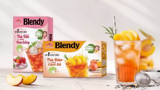 Thưởng thức trà trái cây đúng điệu ngay tại nhà cùng Blendy®