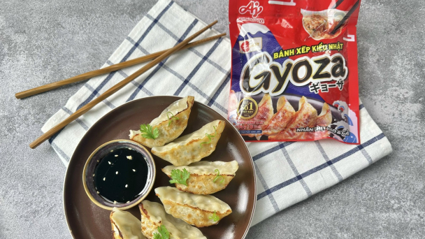 Ajinomoto Việt Nam ra mắt sản phẩm Bánh xếp kiểu Nhật Gyoza
