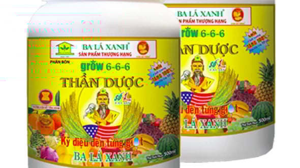 Nhiều đại lý bán phân bón lá Ba Lá Xanh bị phạt
