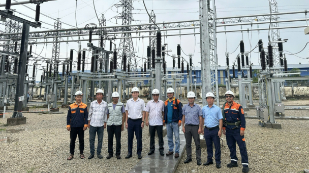 Đóng điện Dự án Lắp đặt 02 ngăn lộ 110kV trạm biến áp 220kV Mỹ Xuân
