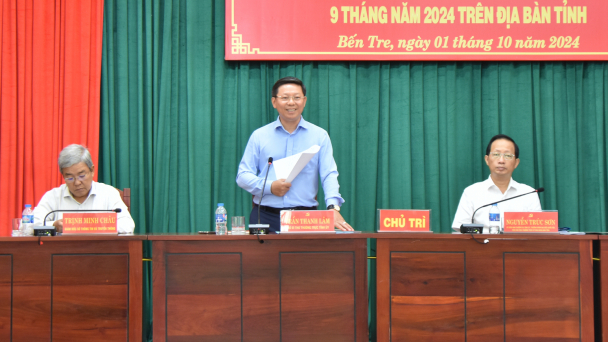 Bến Tre tăng trưởng kinh tế 9 tháng đạt 5,72%