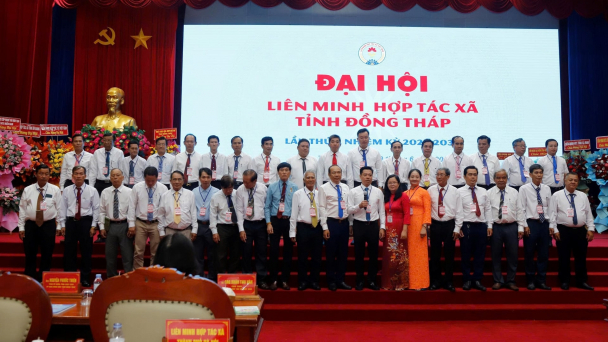Đồng Tháp bầu ông Lê Quang Cường làm Chủ tịch Liên minh Hợp tác xã