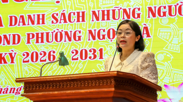 26 đại biểu trúng cử HĐND phường Ngọc Hà khoá II