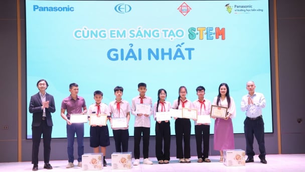 Gần 4.000 sản phẩm dự thi ‘Cùng em sáng tạo STEM’ 2026