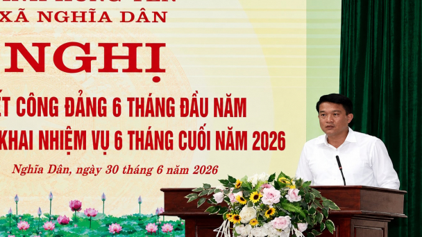 Nghĩa Dân thu ngân sách hơn 280 tỷ đồng trong 6 tháng