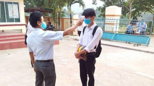 Quảng Trị xem xét đặc cách tốt nghiệp cho thí sinh trường hợp F0