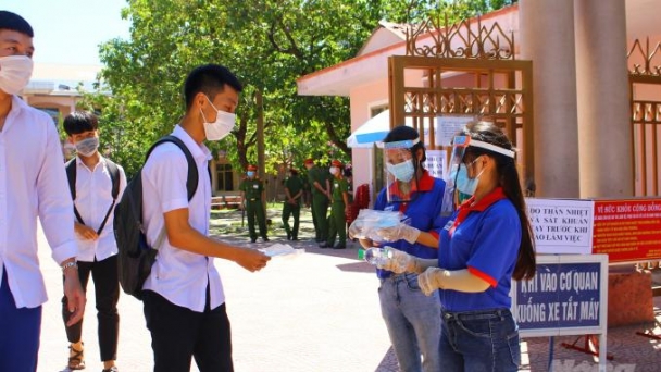 Quảng Trị có 164 thí sinh vắng mặt, không có trường hợp vi phạm quy chế