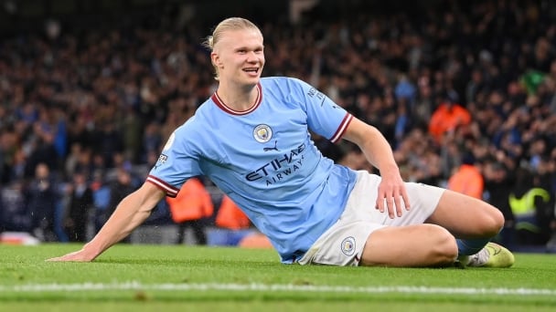 Erling Haaland: 'Tôi đến Man City để giành cú ăn ba danh hiệu'