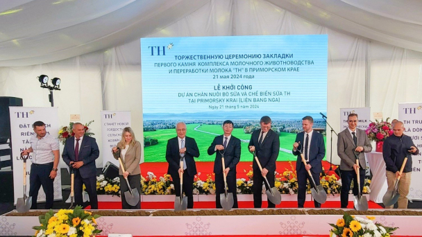Tập đoàn TH đầu tư vào vùng Viễn Đông - Nga: 'Gây ấn tượng bởi sự chuyên nghiệp'
