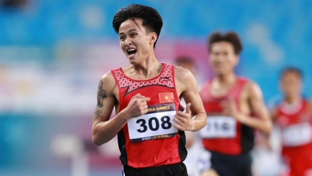 Tuyển thủ Nguyễn Trung Cường quyết chinh phục Quảng Trị Marathon 2024