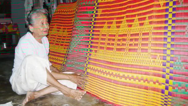 Nghề làm chiếu Cà Hom là Di sản văn hóa phi vật thể quốc gia