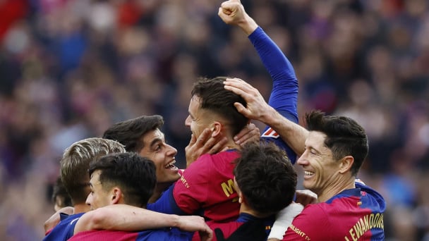 Barcelona lấy lại ngôi đầu La Liga