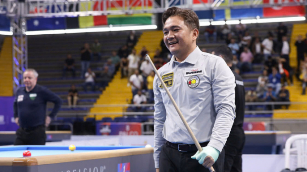 Cơ thủ Trần Thanh Lực lần đầu vô địch World Cup