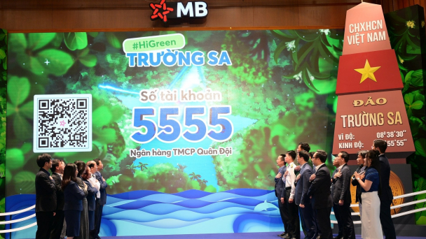 MB phát động chương trình trồng 1 triệu cây xanh cho Trường Sa