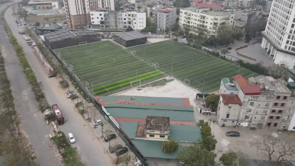 Dược phẩm Mediplantex ‘ôm’ 24.700m2 đất vàng Hà Nội để kinh doanh sân bóng?