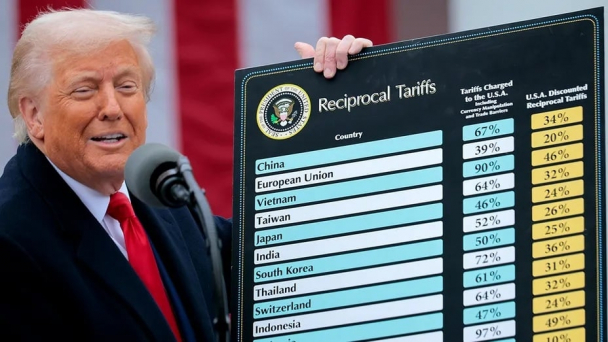 Hơn 50 nước muốn đàm phán thương mại với Mỹ sau khi ông Trump áp thuế