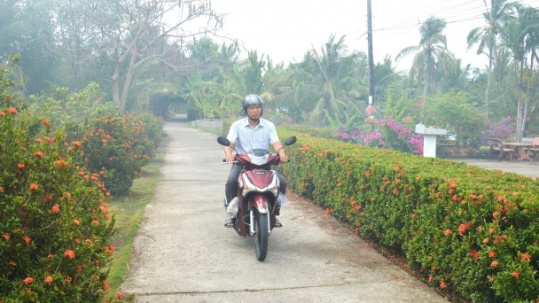 Con tôm, cây lúa làm nên huyện nông thôn mới An Minh