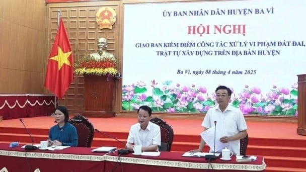 Ba Vì còn 13 xã chưa xử lý dứt điểm vi phạm đất đai, xây dựng