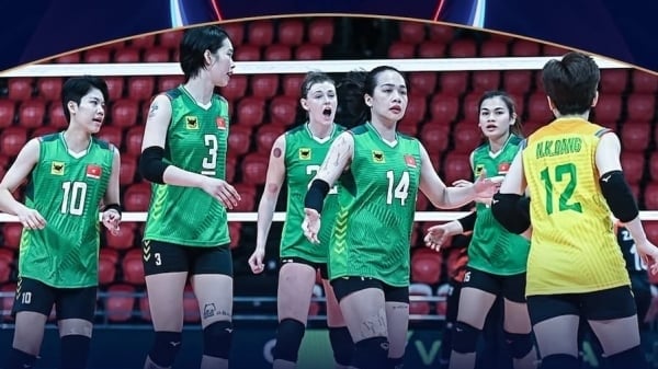 VTV Bình Điền Long An vào tứ kết AVC Champions League