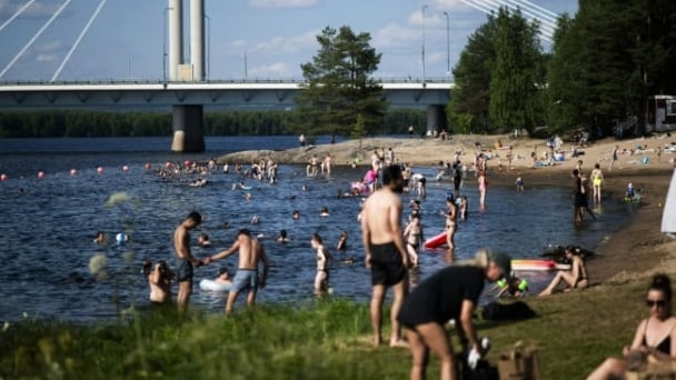 Climate change made Nordic heat wave 2 degrees warmer