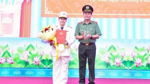 Đại tá Lê Mạnh Hùng làm Phó Giám đốc Công an tỉnh Cà Mau