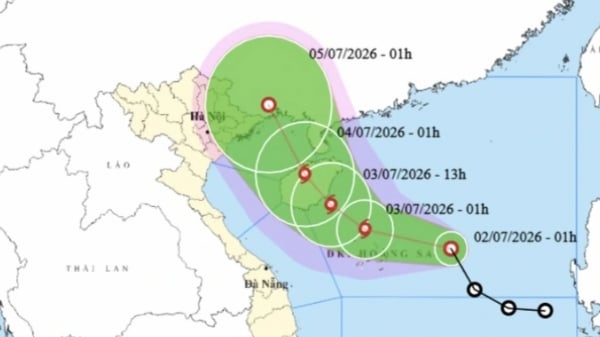 Bão số 1 có khả năng sắp hình thành