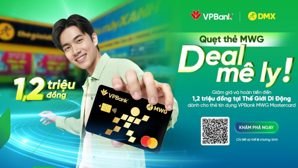VPBank MWG Mastercard gia tăng ưu đãi cho khách hàng