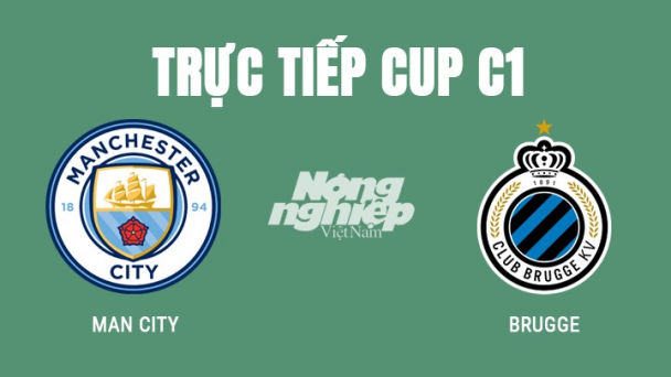 Trực tiếp bóng đá Man City vs Club Brugge vòng 4 Cup C1