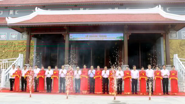 Khánh thành công trình Bảo tồn, tôn tạo Khu lưu niệm Tổng Bí thư Lê Duẩn