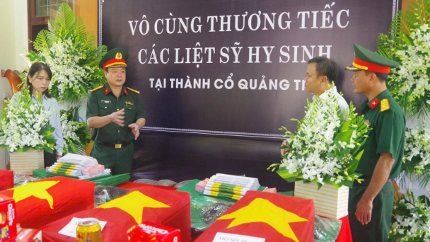 Quy tập được 22 hài cốt Liệt sĩ tại Quảng Trị