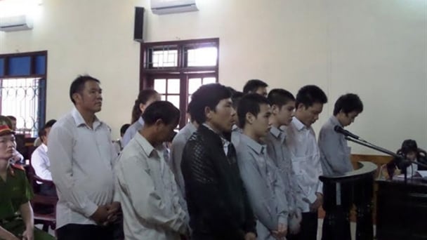 312 tháng tù cho 14 đối tượng gây rối tại Vũng Áng