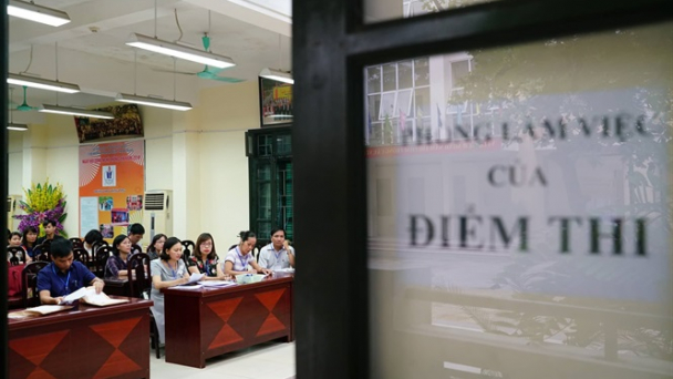 Chiều nay, hơn 887.000 thí sinh làm thủ tục dự thi