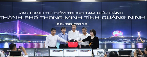 Quảng Ninh khai trương Trung tâm Điều hành đô thị thông minh