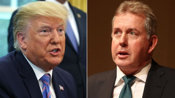 Bà May vạ lây vụ ông Trump bị chọc tức