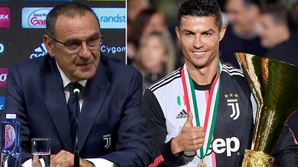 Sarri: 'Huấn luyện Ronaldo là bước tiến của tôi'