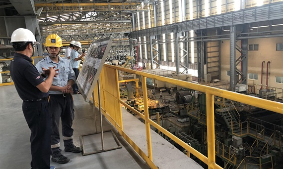 Vào Formosa Hà Tĩnh xem sản xuất thép
