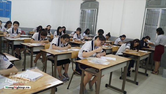 Thí sinh cả nước bắt đầu thi môn Toán