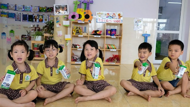 Hơn 1 triệu trẻ em ở Hà Nội tham gia chương trình Sữa học đường
