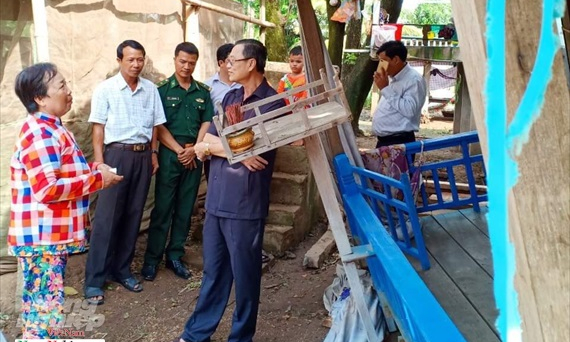 An Giang: Lốc xoáy làm sập, tốc mái 156 căn nhà