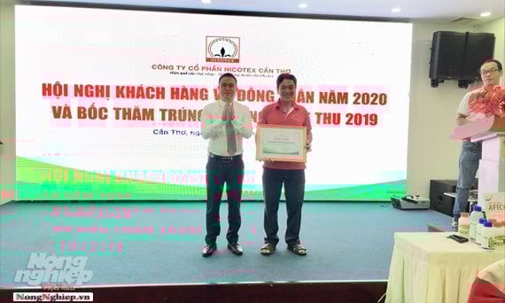 Nicotex Cần Thơ vinh danh khách hàng