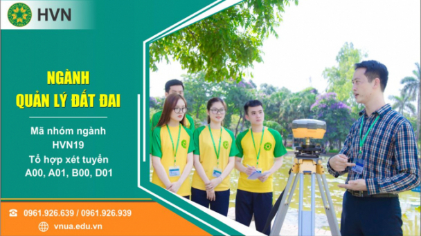Quản lý đất đai – Ngành học hấp dẫn dành cho các bạn trẻ