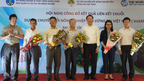 Công bố kết quả liên kết chuỗi cà phê bền vững VnSAT